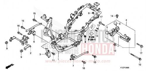 FRAME BODY PES1258 de 2008